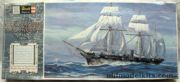 Revell 1/96 CSS Alabama Without Sails, H392 plastic model kit